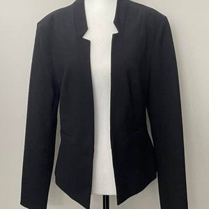 Black Open Front Suit Jacket - Size 8 - Ellen Tracy